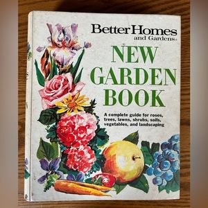 Better Homes & Gardens New Garden Book - 1968 - Vintage
